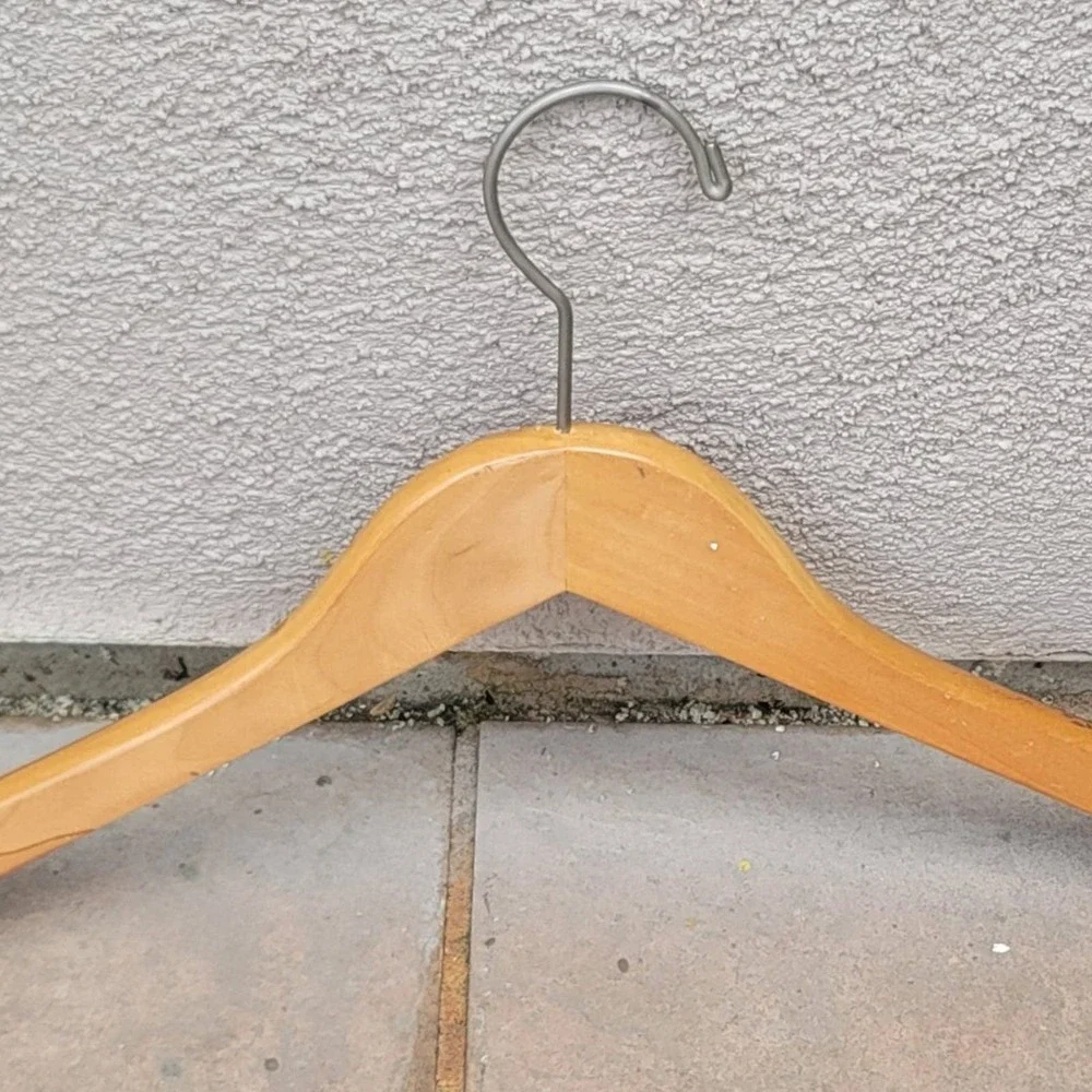 Vtg Von Dutch Branded Wooden Hanger